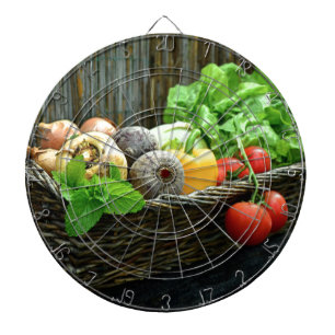 Jeu De Fléchettes Thanksgiving Vegetable Harvest en Basket