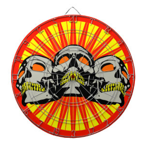 Jeu De Fléchettes Triple Skulls
