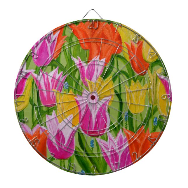 Jeu De Fléchettes Tulipes (Devant)