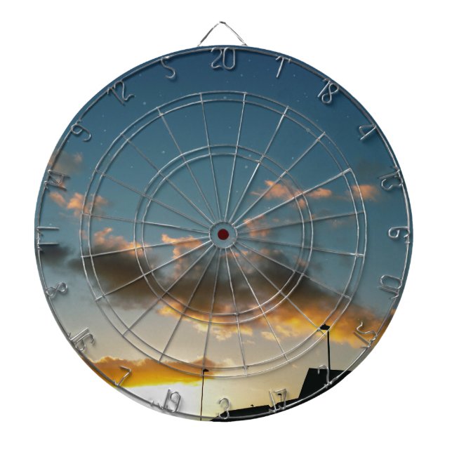 Jeu De Fléchettes Une rue couronnée d'étoiles (Devant)