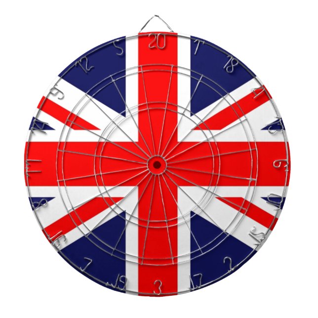 Jeu De Fléchettes Union Jack (Devant)