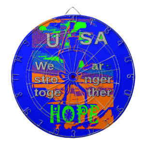 Jeu De Fléchettes USA - Une Tapisserie patriotique