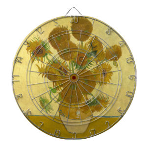 Jeu De Fléchettes Vincent Van Gogh 15 Peinture de tournesols