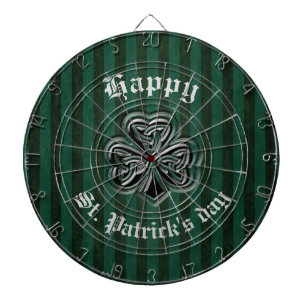 Jeu De Fléchettes Vintage grundge shamrock irlandais chanceux
