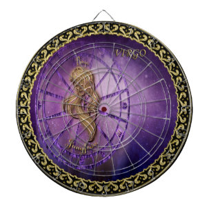 Jeu De Fléchettes virgo Zodiac Astrologie design Horoscope