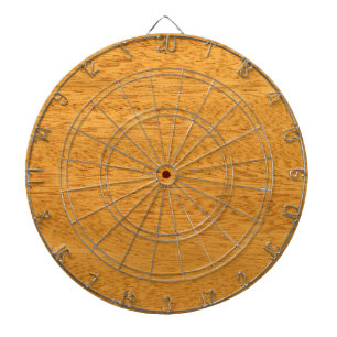 Jeu De Fléchettes Vraie fibre de bois d'acajou brésilienne de