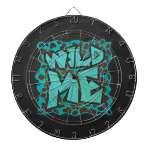 Jeu De Fléchettes Wild me Dalmatien Conception Brown et Turquoise