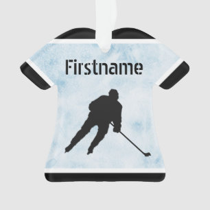 Jeu de Noël de hockey sur glace - maillot de glac