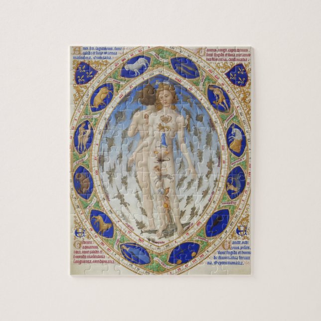 Jeu de puzzle Astrologique vintage (Vertical)