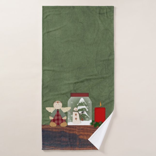 Jeu de serviettes de Noël (Serviette de bain)
