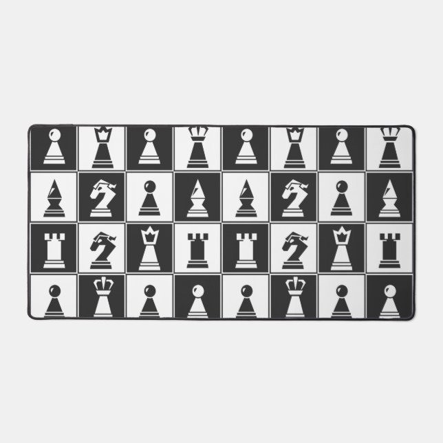 Jeu d'échecs Conception du bureau Mat (Recto)