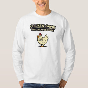 Jeu du Poulet - T-Shirt Humour de Poulet Drôle N
