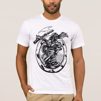 Jeu du T-shirt blanc de marcheur de trônes