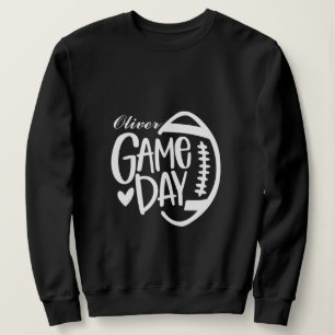 Jeu Jour Sweatshirt Femmes Avec Nom Enfants