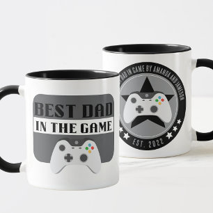 Jeu meilleur papa dans le jeu Mug personnalisé