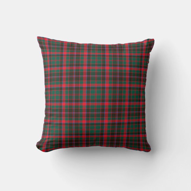 Jeu Plaid Oreiller Cumming Chasse Tartan moderne (Recto)