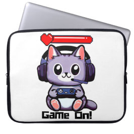 Jeu Sur Gamer Chat Avec Sac Électronique Bar Santé