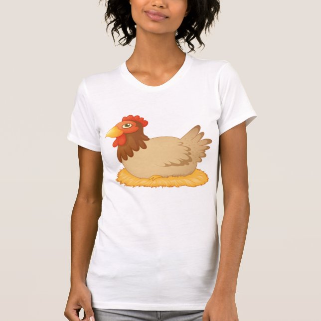Jeu Sur Les Oeufs T-shirt Femme (Devant)