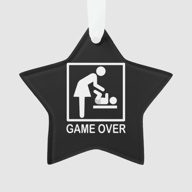 Jeu sur maman Drôle Signal Pictogramme (devant)