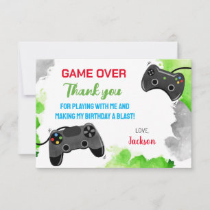 Jeu Sur Niveau Up Vidéo Jeu Merci Cartes