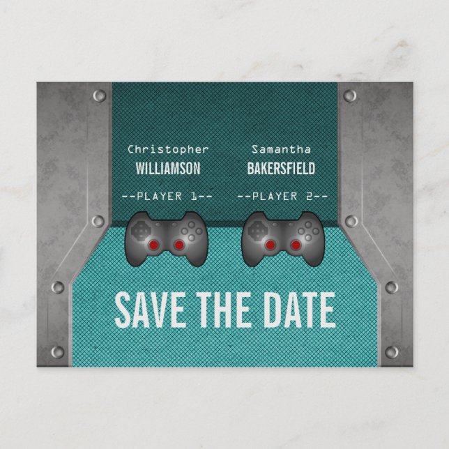 Jeu vidéo Enregistrer la date Carte postale, Turqu (Devant)