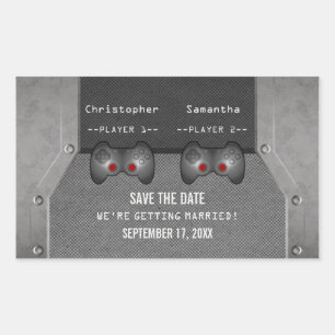 Jeu vidéo Enregistrer les stickers de date, gris