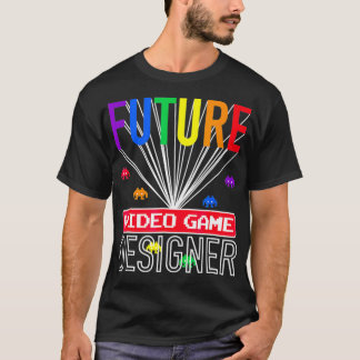 Jeu Vidéo Futur Jeu Vidéo Concepteur Kids Tshirt