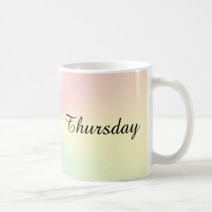 Jeudi Mug de café Shimmer par Janz