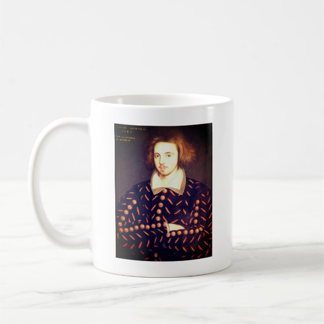 Jeune Christopher Marlowe Café Mug (Gauche)