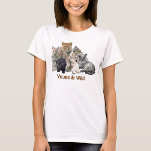 Jeune et sauvage T-shirt d'art