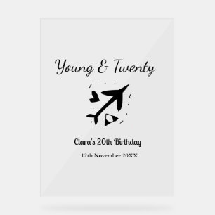 Jeune et vingt aventure heureux anniversaire ajout
