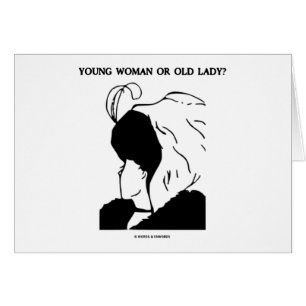 Jeune Femme Ou Vieille Dame ? (Illusion optique)