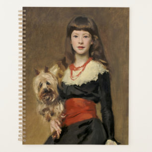Jeune Fille au Chien de Sargent Portrait de Beatri