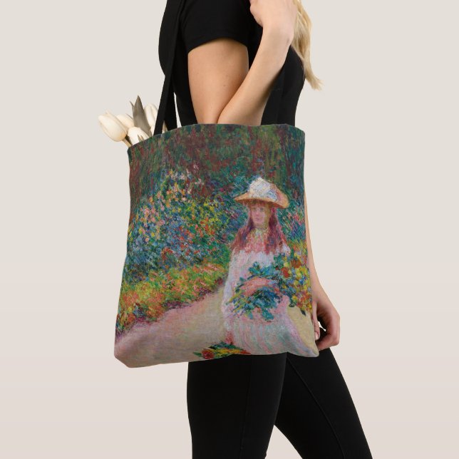 Jeune fille dans le jardin de Giverny, 1888 Tasche (Von Nahem)