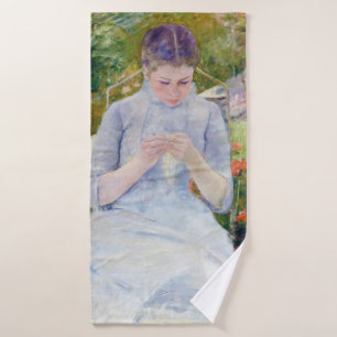 Jeune Fille dans un jardin, Mary Cassatt