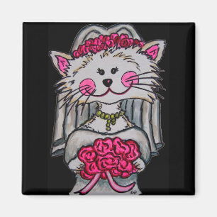 Jeune mariée de Kitty à être aimant