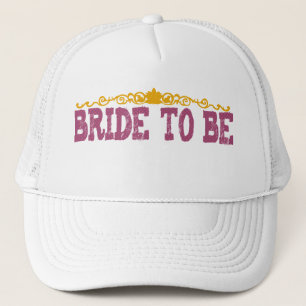 Jeune mariée de point de polka à être casquette