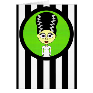 Jeune mariée mignonne de Frankenstein