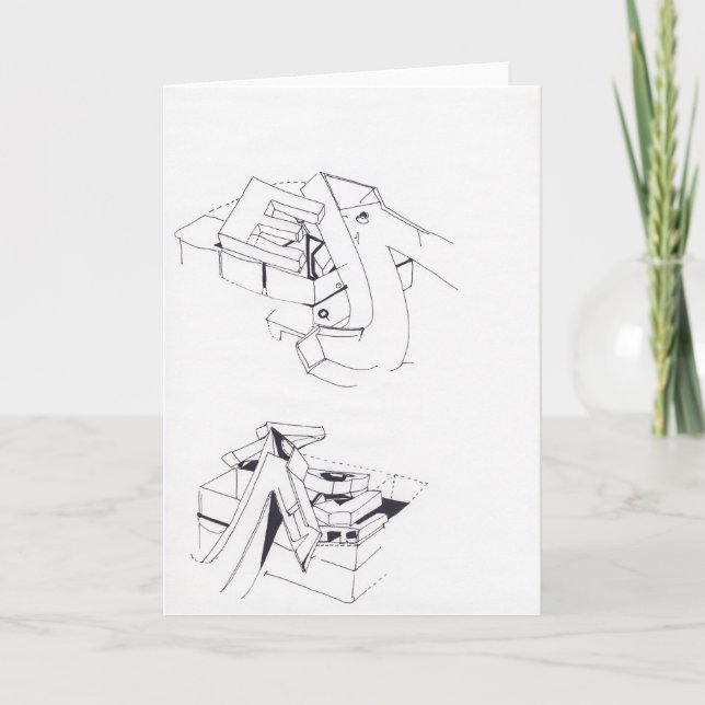 Jeux de Bâtiment E tronqué lettre dessin 10carte (Devant)