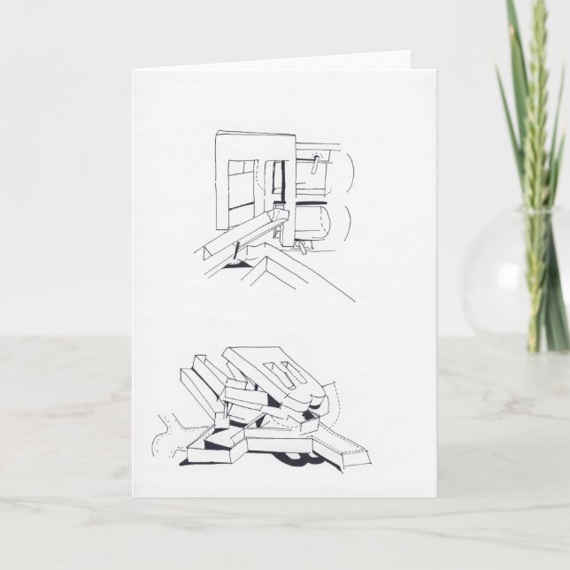 Jeux de construction avec lettres Dessin 8 carte (Devant)