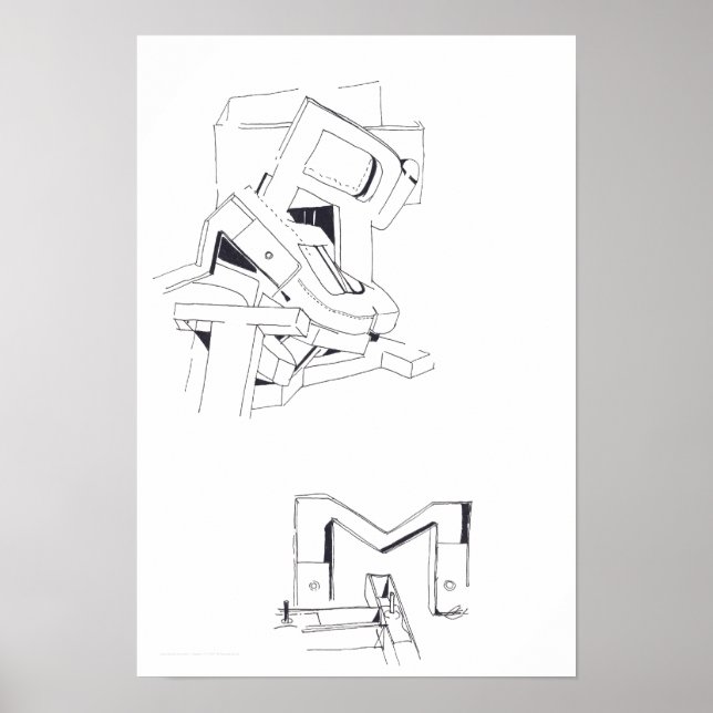Jeux de Construction Gebäude Spiele Zeichnend 1 P Poster (Vorne)