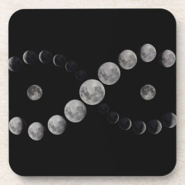 Jeux de dessous de verre de phase de lune infini