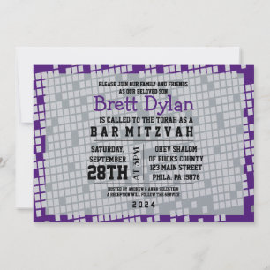 JEUX DE JEUX NUMÉRIQUE Invitation Bat mitzvah de l