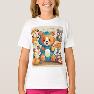 Jeux Enfants Animal T-shirt Design