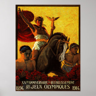Jeux Olympiques Poster