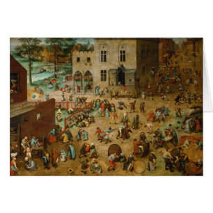 Jeux pour enfants par Pieter Bruegel l'Ancien