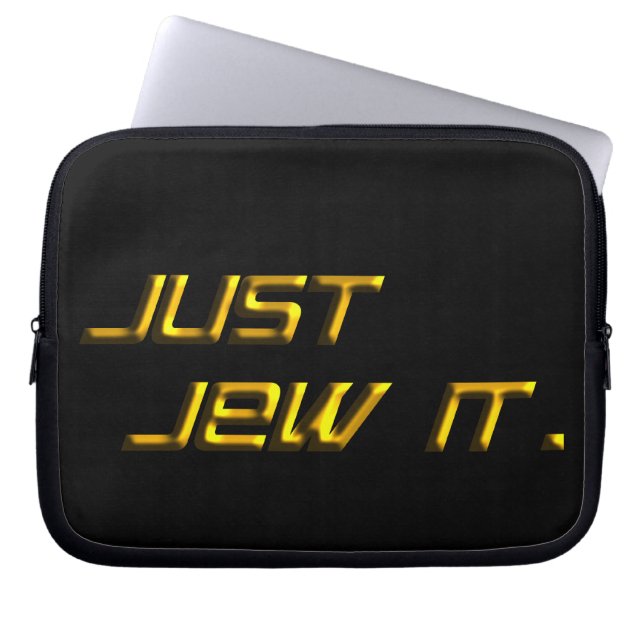 Jew It Laptopschutzhülle (Vorderseite)