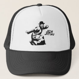 Jew Jitsu Baseball-Hut | Jüdische Bar Mitzvah-Gesc Truckerkappe