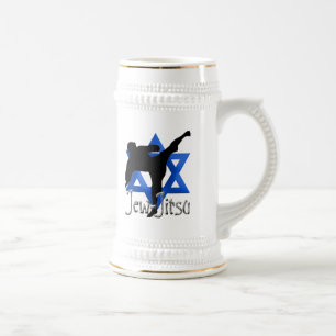 Jew Jitsu Bierglas