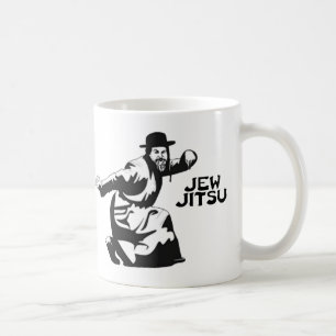 Jew Jitsu Coffee Tasse   Jüdische Bar Mitzvah-Ges
